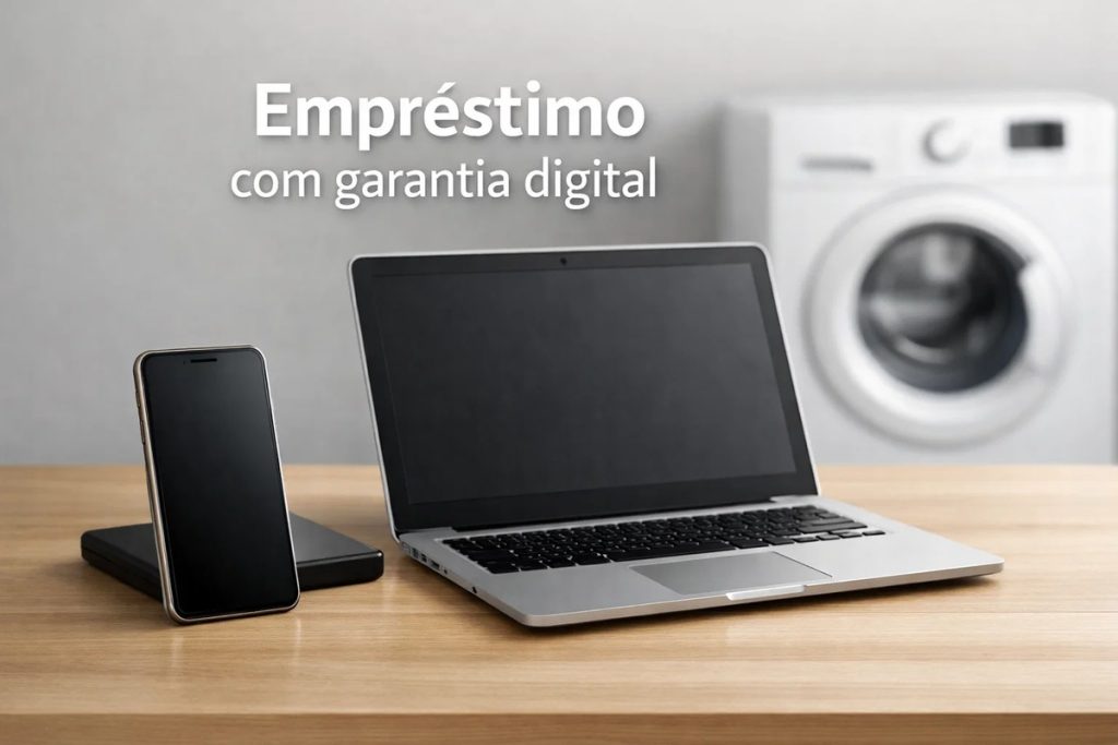 Empréstimo com garantia digital (celular, notebook e eletrodomésticos): como funciona essa nova modalidade no Brasil