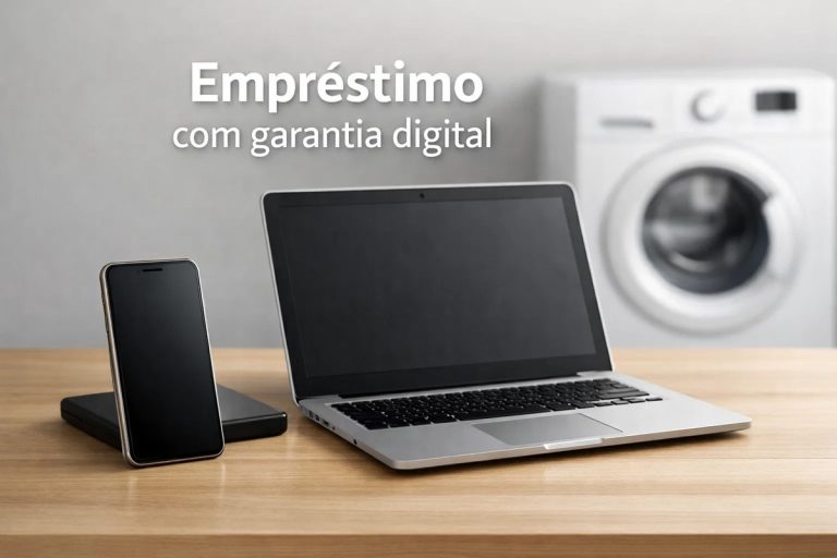 Empréstimo com garantia digital (celular, notebook e eletrodomésticos): como funciona essa nova modalidade no Brasil