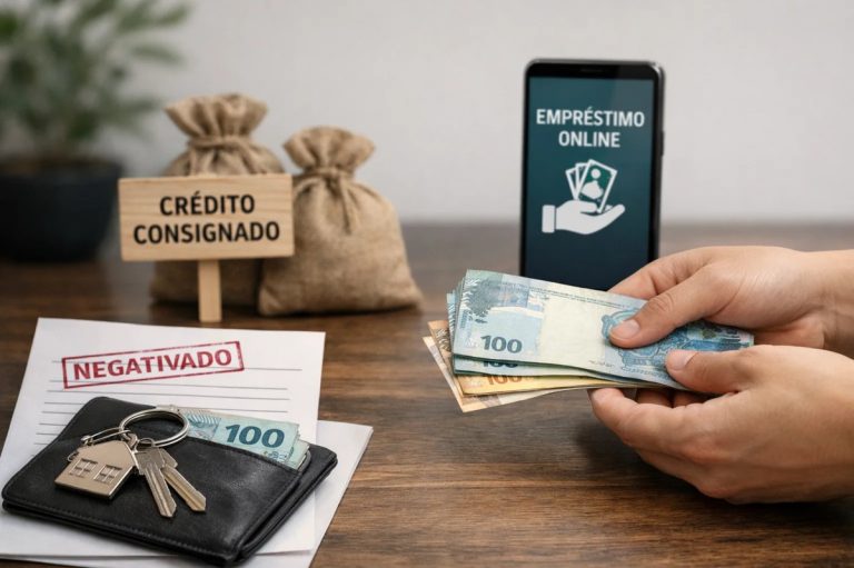 Empréstimo para negativado no Brasil: caminhos possíveis além dos bancos