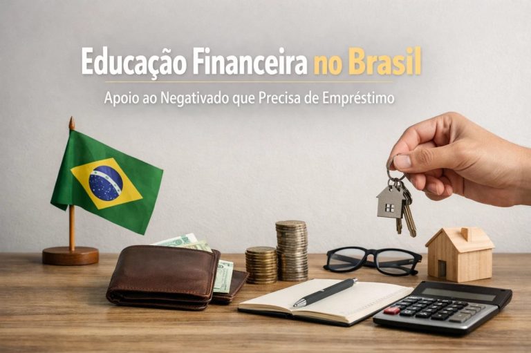 Educação financeira no Brasil como apoio ao negativado que precisa de empréstimo