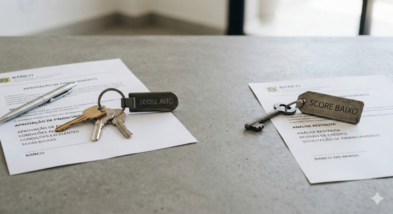 Impacto do score de crédito nas condições de financiamento bancário