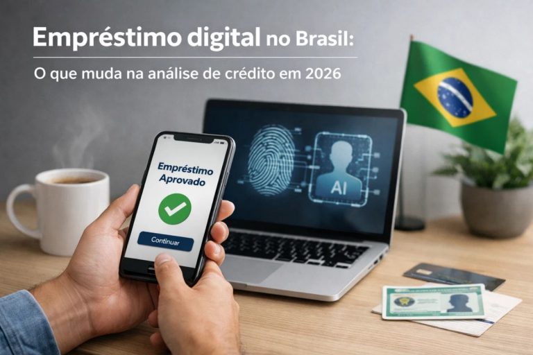 Empréstimo digital no Brasil: o que muda na análise de crédito em 2026
